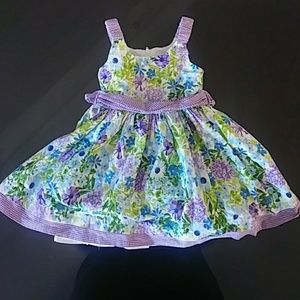 Little girls spring dress